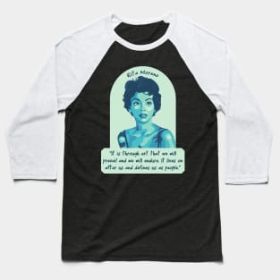 Rita Moreno Portrait Baseball T-Shirt